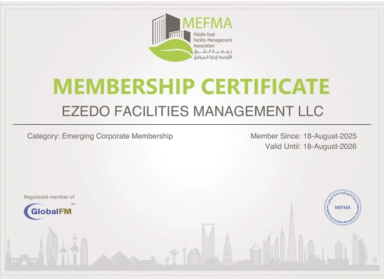 MEFMA Certificate